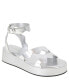 Фото #1 товара Women's Faye Scalloped Buckle Flatform Sandals