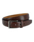 Фото #3 товара Men's Stitch Detail Leather Belt