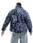 Sixth June paisley shepa jacket in navy