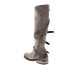 Фото #6 товара A.S.98 Trigg 516323-203 Womens Gray Leather Hook & Loop Knee High Boots 7