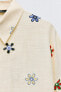 Фото #5 товара Рубашка с цветочной вышивкой ZARA