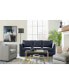 Cheriel 62" Leather Loveseat, Created for Macy's