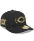 Фото #1 товара Men's Black Cincinnati Reds 2024 Armed Forces Day Low Profile 59FIFTY Fitted Hat