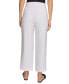 ფოტო #2 პროდუქტის Women's Belted Pleated Pants