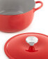 Фото #6 товара Enameled Cast Iron 4-Qt. Round Dutch Oven, Created for Macy's