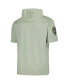 Фото #3 товара Men's Green Detroit Tigers Neutral Short Sleeve Hoodie T-shirt