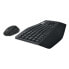 Фото #6 товара Logitech MK850 Performance Wireless Keyboard and Mouse Combo - Full-size (100%) - Wireless - RF Wireless + Bluetooth - QWERTZ - Black - Mouse included