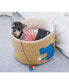 'Claw-Ver Nest' Rounded Scratching Cat Bed with Teaser Toy