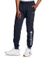 ფოტო #1 პროდუქტის Men's Big & Tall Powerblend Standard-Fit Logo-Print Fleece Joggers