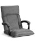Фото #2 товара 14-Position Floor Chair Lazy Sofa Adjustable Back Headrest Waist