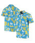Фото #1 товара Men's Blue UCLA Bruins Floral Button-Up Shirt
