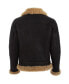 Фото #2 товара Men's Shearling RAF B3 Aviator Jacket