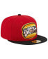 Men's Red Bowie Baysox Theme Nights Pit Beef 59FIFTY Fitted Hat