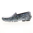 Фото #5 товара Robert Graham Kani RG5604S Mens Black Loafers & Slip Ons Moccasin Shoes