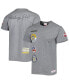 Фото #1 товара Men's Heather Gray Pittsburgh Penguins City Collection T-shirt