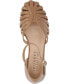 ფოტო #4 პროდუქტის Women's Joannah Fisherman Ankle Strap Flat