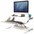 Фото #1 товара Fellowes Lotus Sit-Stand Workstation – White - White - 10 - 442 mm - 15.8 kg - 2.2 kg - 13.6 kg - China