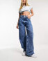 Фото #2 товара Tommy Jeans Claire high rise wide leg jeans in light wash