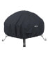 Фото #2 товара Full Coverage Fire Pit Cover - Small, Round , Black