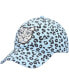 Фото #1 товара Men's Light Blue Snow Leopard Dad Adjustable Hat