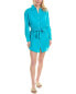 Becca By Rebecca Virtue Gauzy Shirtdress Women's