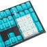 Фото #5 товара Ducky One 2 Special Ice Blue Edition, PBT, ISO (DE) - weiß/blau