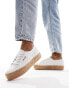 Фото #5 товара Superga 2730 rope sole trainers in white