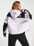 The North Face Reign On waterproof jacket in lilac and black