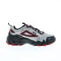 Фото #1 товара Fila Oakmont Trail 1JM01631-053 Mens Gray Leather Athletic Hiking Shoes 8
