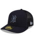 ფოტო #1 პროდუქტის Men's Navy Detroit Tigers 2022 Batting Practice Low Profile 59FIFTY Fitted Hat