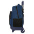 Школьный рюкзак с колесиками BlackFit8 Urban Чёрный Тёмно Синий (33 x 45 x 22 cm)