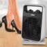 Фото #8 товара UNOLD 86116 - Fan electric space heater - 75° - Floor - Black - Silver - Rotary - 2000 W