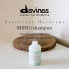 Davines shampoo and hair milk