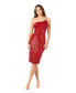 ფოტო #1 პროდუქტის Women's - One Shoulder Midi Cocktail Dress