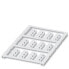 Фото #1 товара Phoenix Contact Phoenix 0820426 - Terminal block markers - 1 pc(s) - White - 10 mm - 24 mm