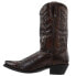 Laredo Hawk Embroidered Snip Toe Cowboy Mens Brown Casual Boots 6862 EEE, Очень широкая, 10 - фото #3