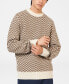 ფოტო #1 პროდუქტის Men's Jacquard Crew Sweater