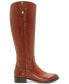 Фото #2 товара Fawne Wide-Calf Riding Leather Boots, Created for Macy's