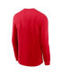 ფოტო #3 პროდუქტის Men's Scarlet Ohio State Buckeyes 2024 Sideline Legend Performance Long Sleeve T-Shirt