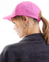 Calvin Klein Jeans minimal monogram baseball cap in pink