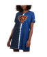 ფოტო #1 პროდუქტის Women's Navy Chicago Bears Ace Tie-Dye T-shirt Dress