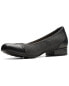 Clarks Juliet Step Flat Women's Black 5