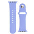 Фото #1 товара Silikonowy pasek do zegarka Apple Watch 2-9/SE 38/40/41mm Silicone Strap APS fioletowy