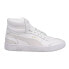Фото #1 товара Puma Majesty Mid High Top Mens White Sneakers Casual Shoes 39610201