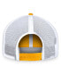 Men's Gold/White Nashville Predators Free Kick Trucker Adjustable Hat