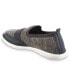 Фото #6 товара Isotoner Men's Zenz Knit Indoor and Outdoor Slip-On Slipper