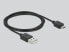 Фото #7 товара Delock 63206 - 0.24 m - HDMI Type A (Standard) - DisplayPort + Micro-USB - Male - Female - Straight