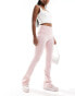 Фото #1 товара Stradivarius fold over legging in pink