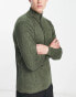 Фото #3 товара Calvin Klein Golf Newport 1/4 zip long sleeve top in green