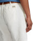 Men's 8.5" Straight-Fit Linen Cotton Chino Shorts